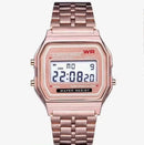 Relógio digital retro LED